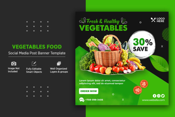 Food Banner Instagram Post Square: A Strategic Tool for Visual Storytelling