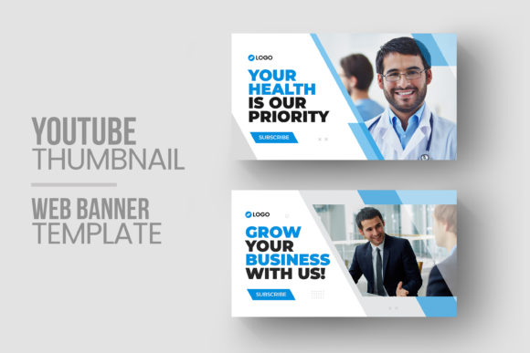 Medical YouTube Thumbnail Web Banner