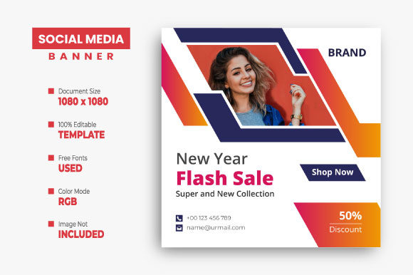 New Year Sale Instagram Post Template: A Strategic Tool for Business Growth