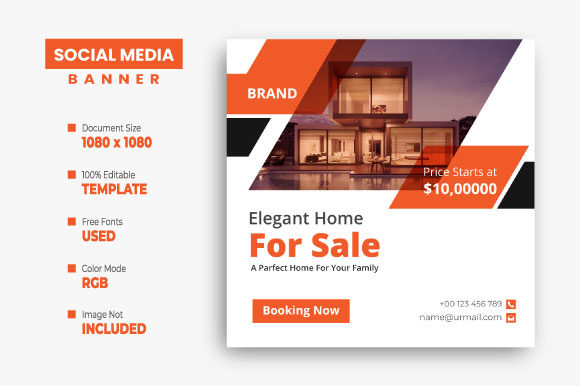 Real Estate Social Media Instagram Post