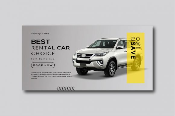 Rental Car Web Banner Design: A Powerful Tool for Promoting Your Services
