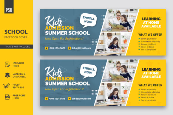 School Facebook Cover: A Professional and Customizable Design Solution