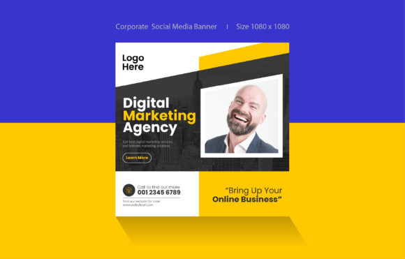 Social Media Banner Post Template