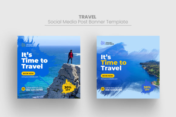 Travel Social Media Post Template