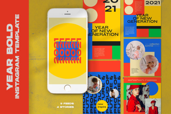 Year Bold Instagram Templates: A Guide to Designing Stunning Social Media Content
